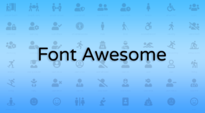 font awesome to wordpress