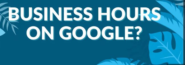 google my business hours